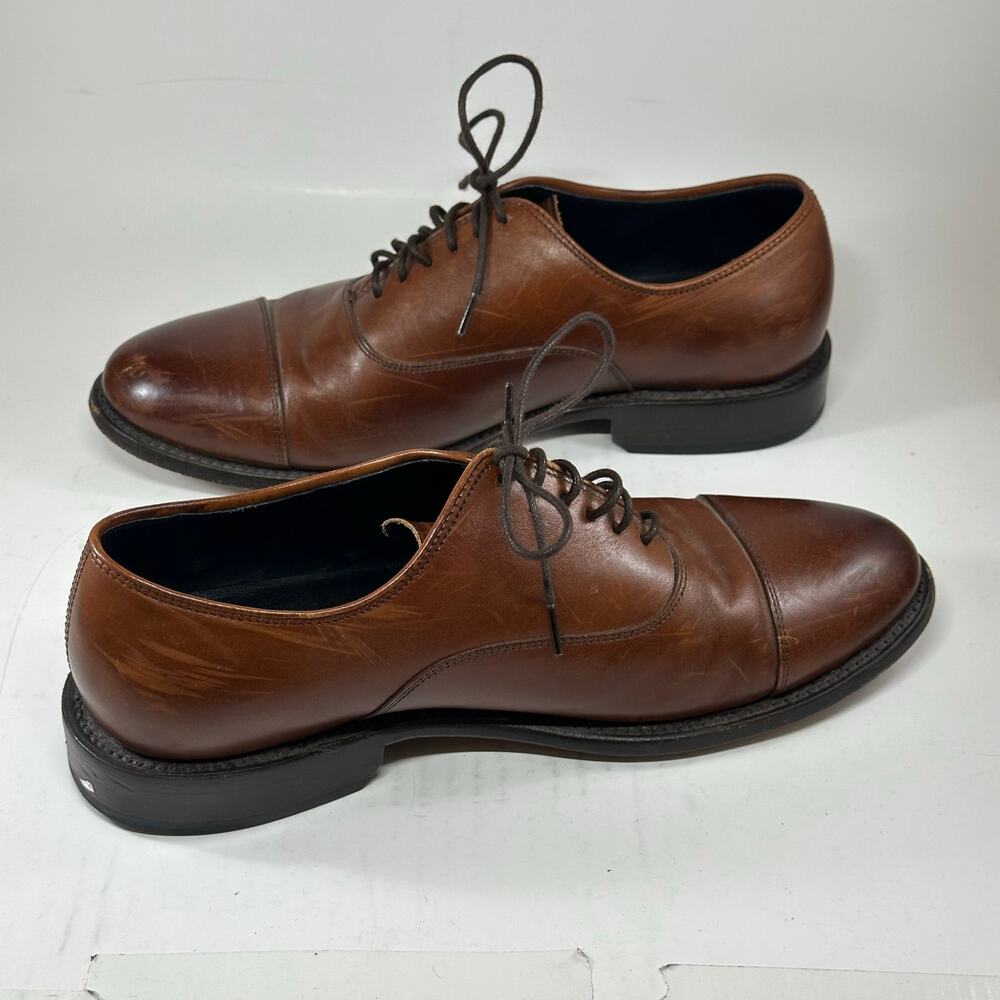 Thursday Boots Executive Cap Toe Oxford Shoes Men’s 7 Brown Leather - Picture 4 of 8